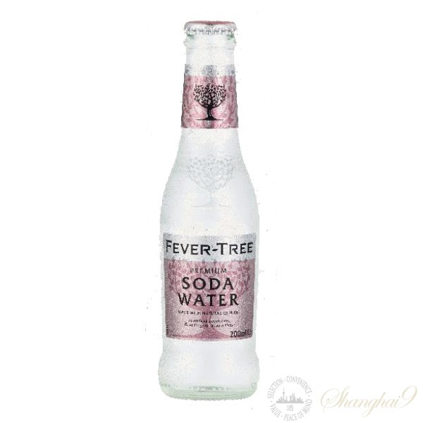 one case of fever tree soda water