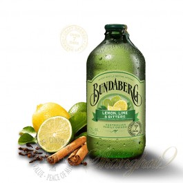 One case of Bundaberg Lemon Lime & Bitters Sparkling Drink