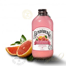 One case of Bundaberg Pink Grapefruit Sparkling Drink