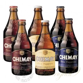 6 bottles of Chimay Mixed Pack