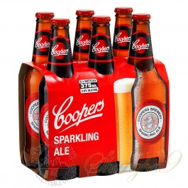 6 bottles of Coopers Sparkling Ale