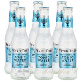 6 bottles of Fever Tree Mediterranean Tonic Water