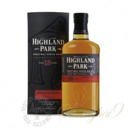 Highland Park 18 Year Old Single Isle of Orkney Malt Scotch Whisky