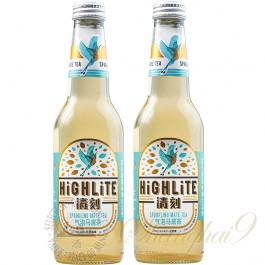 2 bottles of Highlite Sparkling Mate Tea 