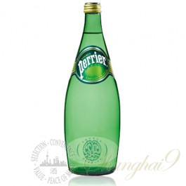 Perrier Sparkling Water (750ml x 12 Glass Bottles)