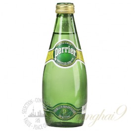 Perrier Sparkling Water  (330ml x 24 Glass Bottles)