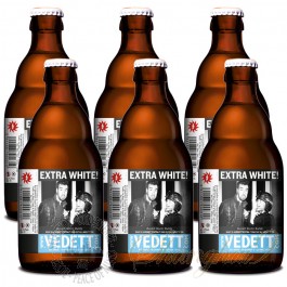 6 bottles of Vedett Extra White