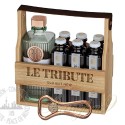 Le Tribute Gin Gift Set with 6 Tonic Zero & Opener