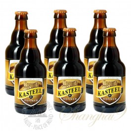 比利时卡斯特黑啤酒（6瓶）