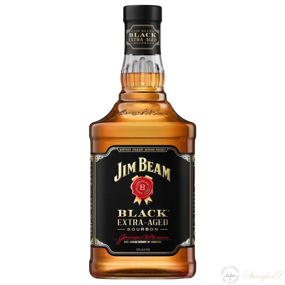 金宾波本威士忌黑牌