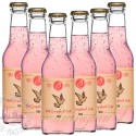 6瓶三分粉红葡萄柚风味汽水(碳酸饮料)- 200ml*6