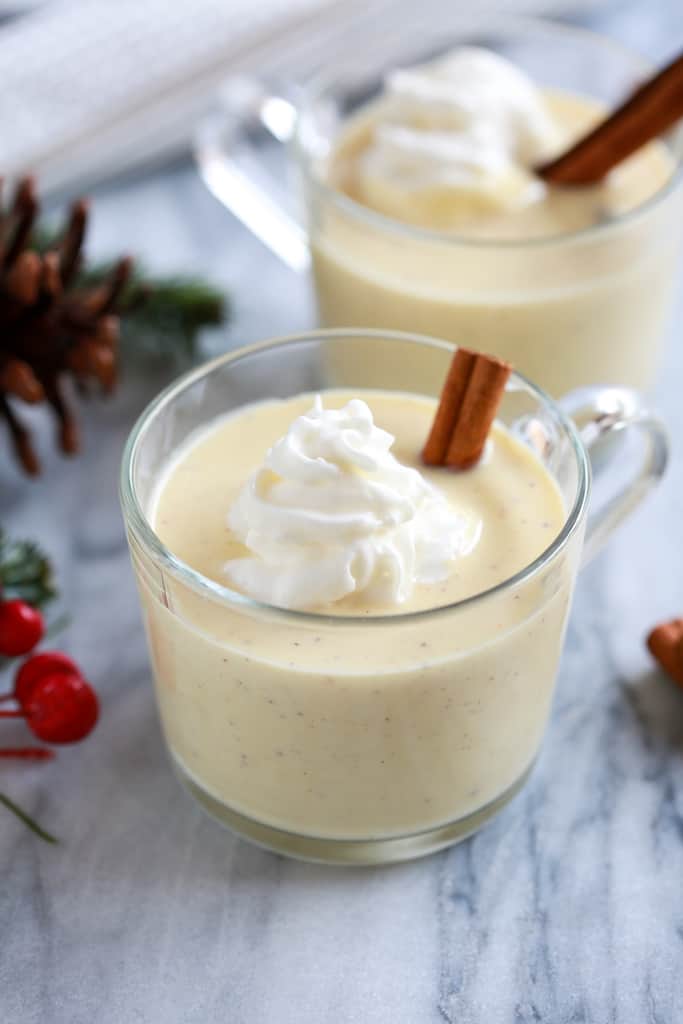 Eggnog Garnish