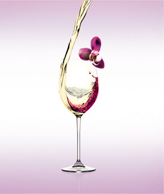 Blanc Cassis (the classic Kir)