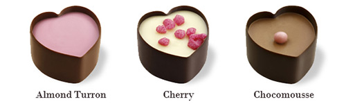 Sweet Romance Heart Shaped Cups